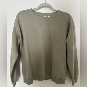 DK brand B.Young Olive Green Women's Sweatshirt Size Large